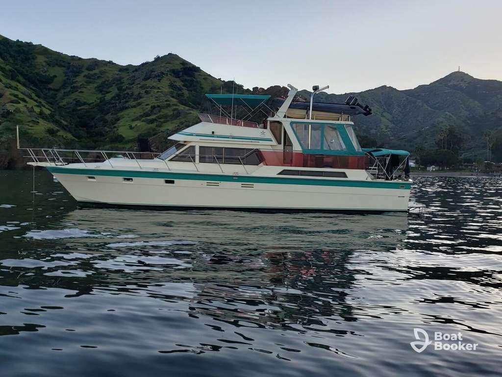 YachtFisher cruising open water off the California coast